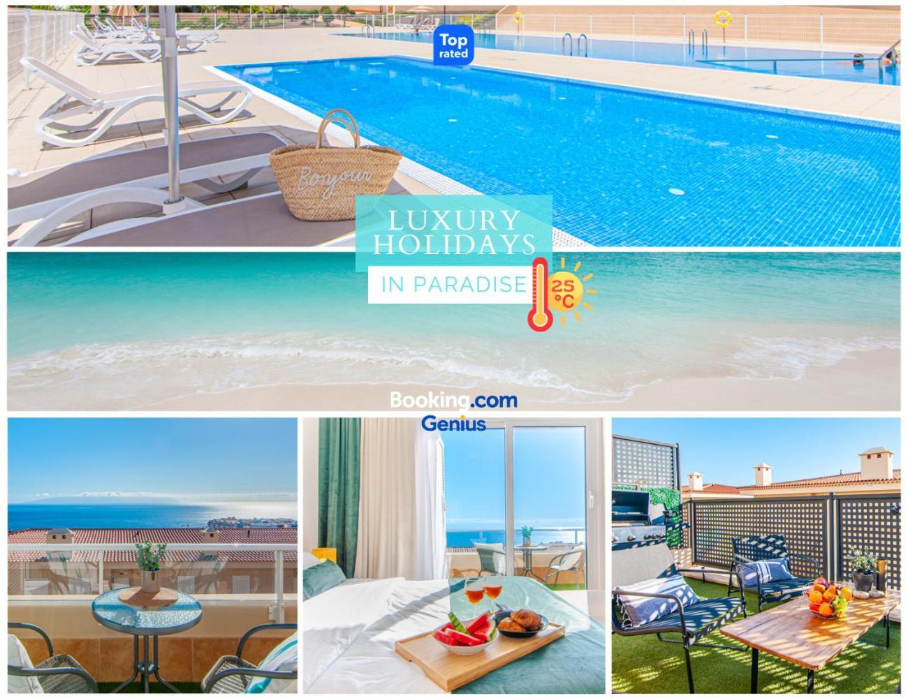 Willa Luxury Townhouse With Panoramic Sea View Puerto de Santiago  Zewnętrze zdjęcie